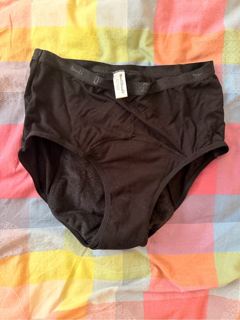 Period Absorbing Women's Briefs — Black eco friendly